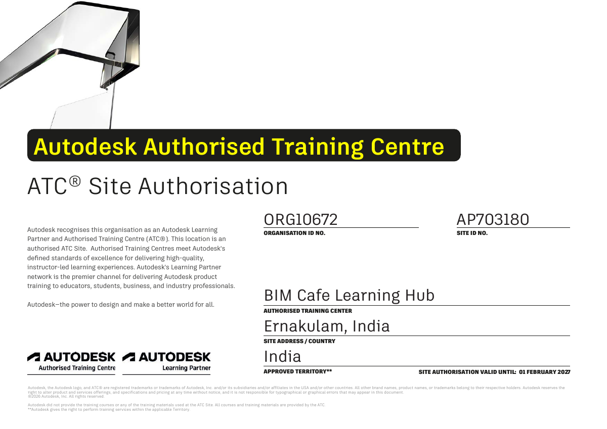 Authorised Training Centre document preview