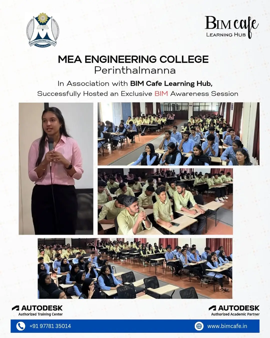 BIM Awareness Session at MEA Engineering College
