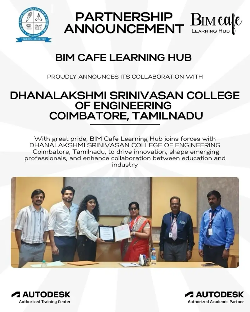 BIM Cafe Signs MoU with Vidya Academy of Science and Technology, Thrissur