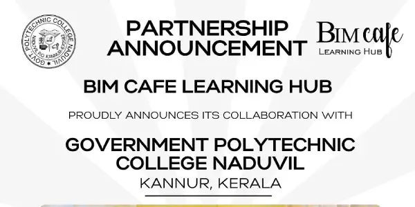 BIM Cafe & Govt Polytechnic Naduvil Sign MoU for BIM Education
