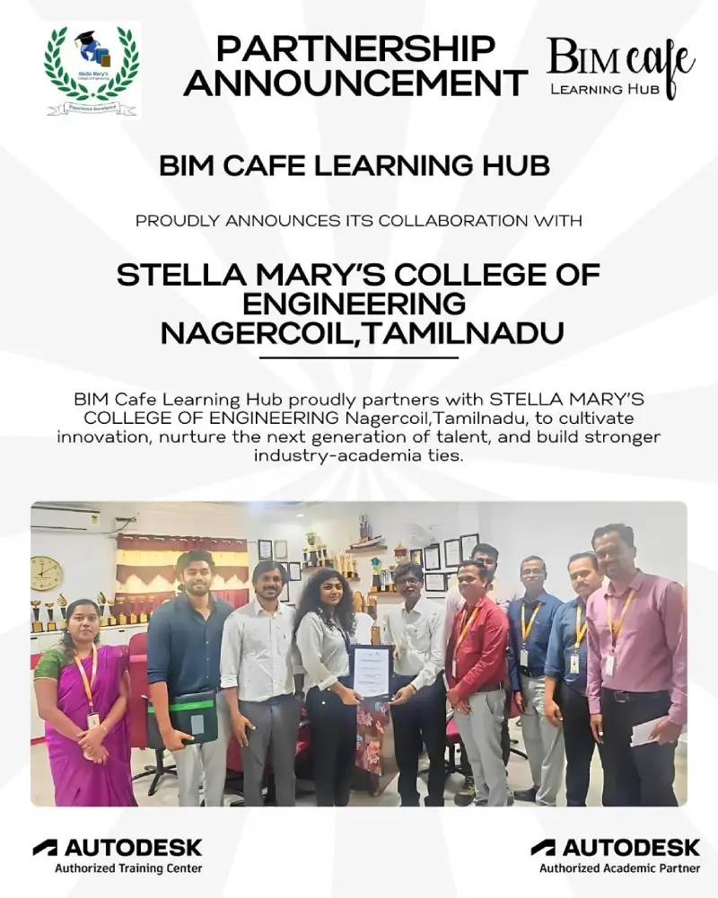 BIM Cafe Signs MoU with Vidya Academy of Science and Technology, Thrissur