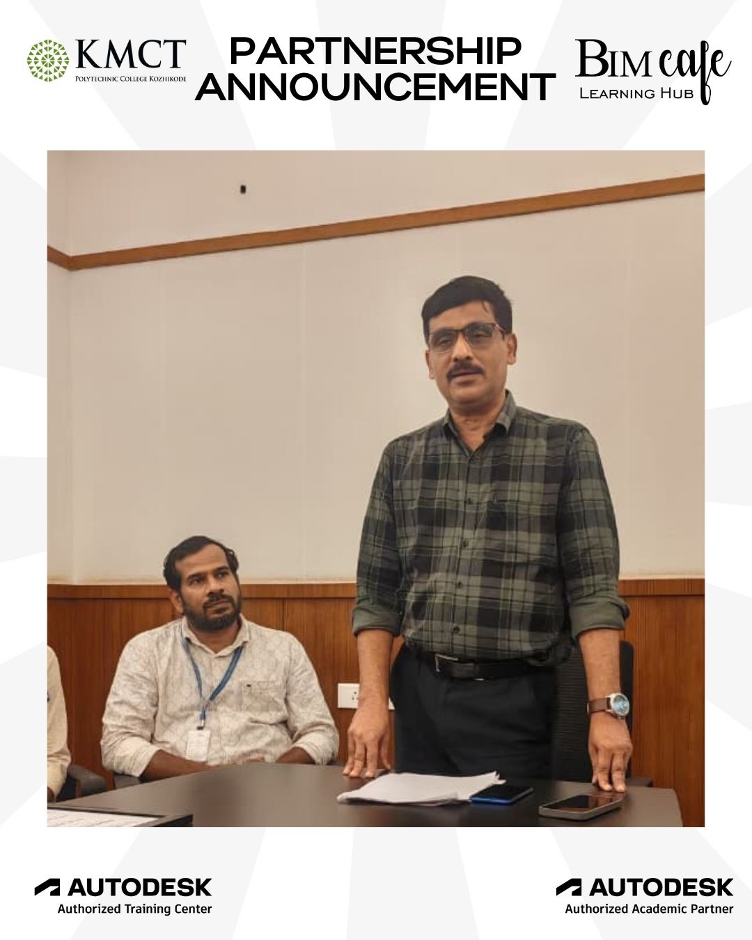 BIM Cafe MoU with Government Engineering College Barton Hill, Thiruvananthapuram