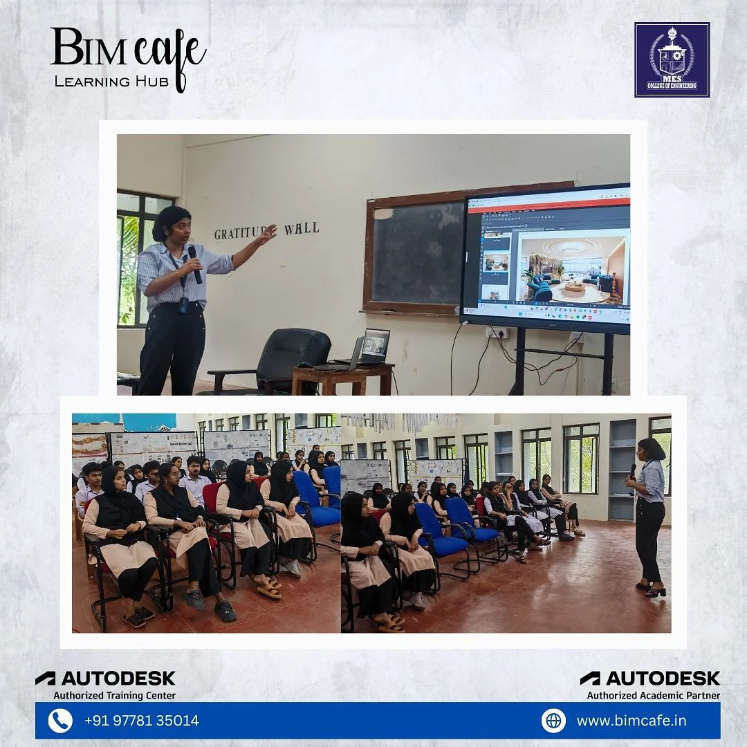 BIM Cafe Learning Hub joined hands with MES School of Architecture, Kuttippuram