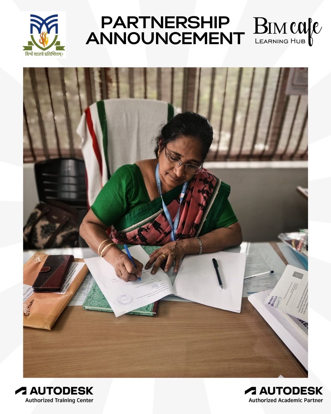 BIM Cafe Signs MoU with Vidya Academy of Science and Technology, Thrissur