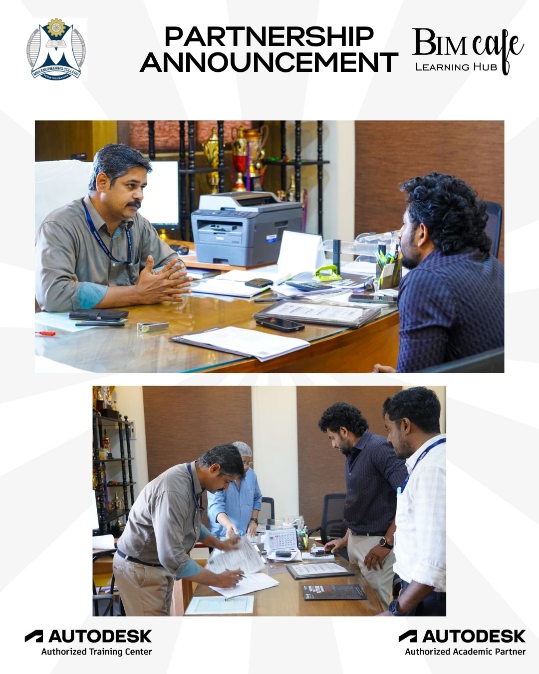 Partnership with MEA Engineering College, Perinthalmanna