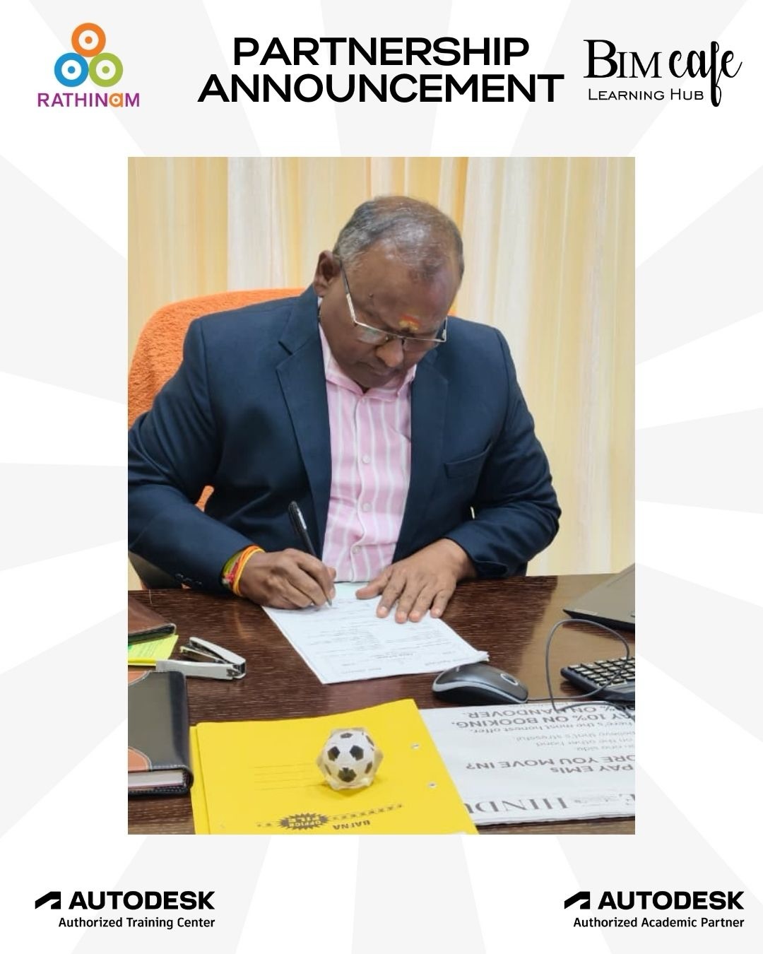 Partnership with Rathinam School of Architecture, Coimbatore