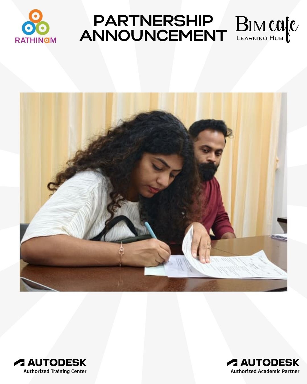 Partnership with Rathinam School of Architecture, Coimbatore