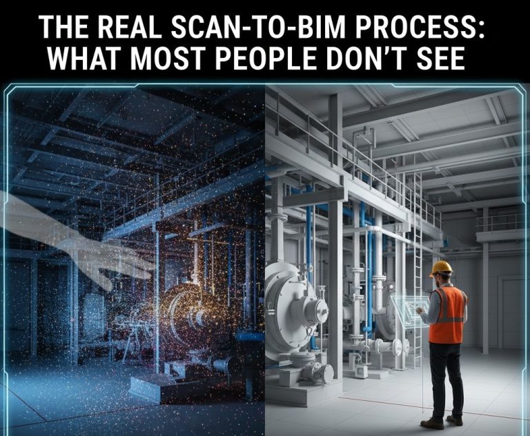 The Real Scan-to-BIM Process: What Most People Don’t See