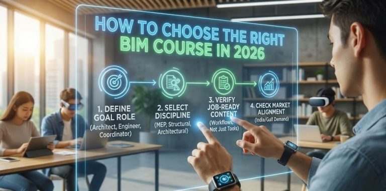 How to Choose the Right BIM Course in 2026 and Avoid Wasting 6–12 Months of Your Career