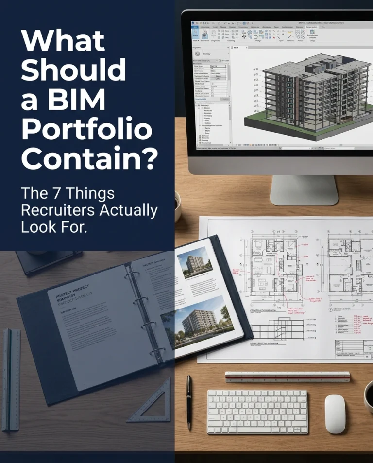 What Should a BIM Portfolio Contain? The 7 Things Recruiters Actually Look For