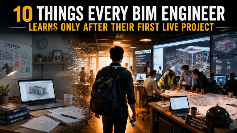 10 Things Every BIM Engineer Learns Only After Joining Their First Live Project