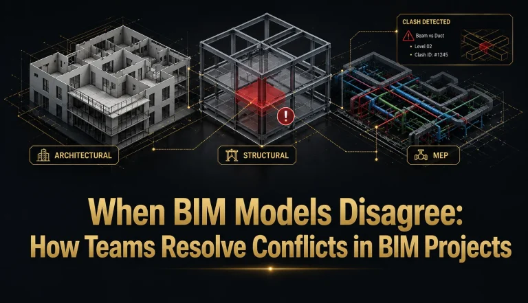 When BIM Models Disagree: How Teams Resolve Conflicts in BIM Projects