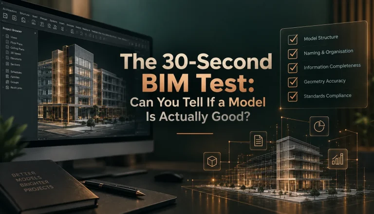 The 30-Second BIM Test: Can You Tell If a Model Is Actually Good?