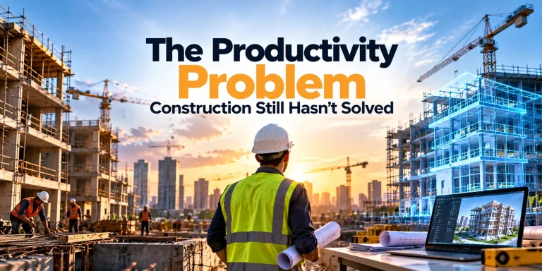 The Productivity Problem Construction Still Hasn’t Solved