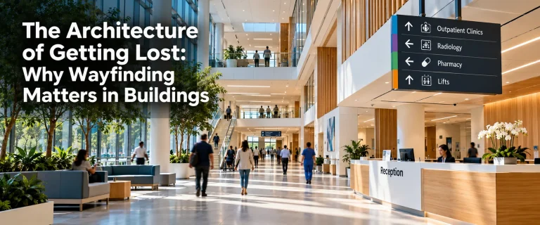 The Architecture of Getting Lost: Why Wayfinding Matters in Buildings