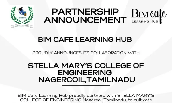 BIM Cafe Signs MoU with Stella Marys College of Engineering