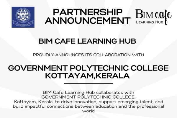 BIM Cafe Learning Hub joined hands with MES School of Architecture, Kuttippuram