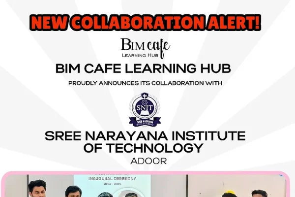 BIM Cafe Partners with Sree Narayana Institute of Technology, Adoor to Empower Future Engineers
