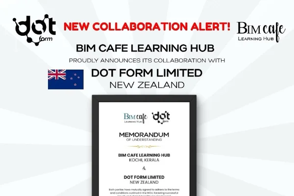BIM Cafe Learning Hub Partners with Dot Form Limited (New Zealand)