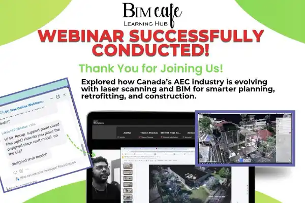 Free Webinar on An Integrated Planning Method: Point Cloud and BIM – A Canadian Context