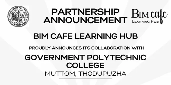 BIM Cafe Learning Hub Signs MoU with Government Polytechnic College, Muttom