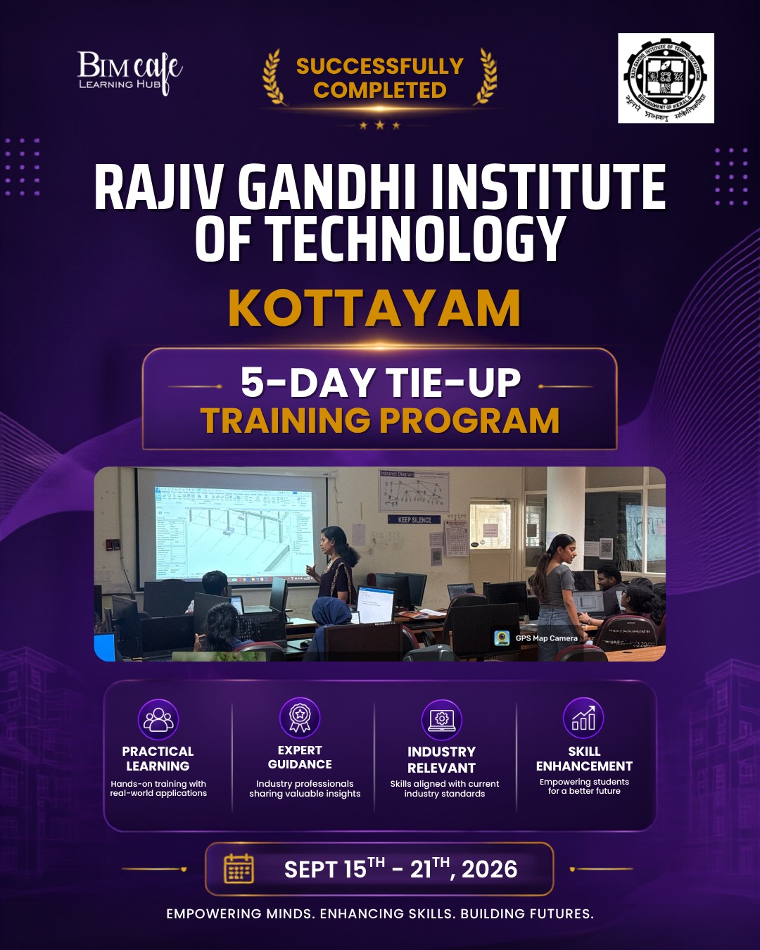 5-Day BIM Training at RIT, Kottayam