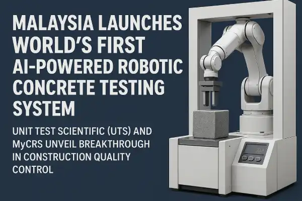 Malaysia Launches World’s First AI-Powered Robotic Concrete Testing System