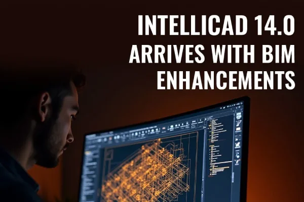 IntelliCAD 14.0 Arrives with BIM Enhancements