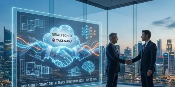 Nemetschek & Takenaka Sign Landmark MoU to Drive Digital Transformation in AEC/O