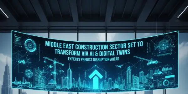 Middle East Construction Sector Set to Transform via AI & Digital Twins — Experts Predict Disruption Ahead