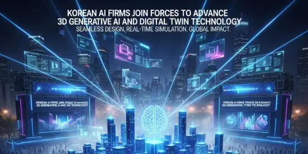 Korean AI Firms Join Forces to Advance 3D Generative AI and Digital Twin Technology
