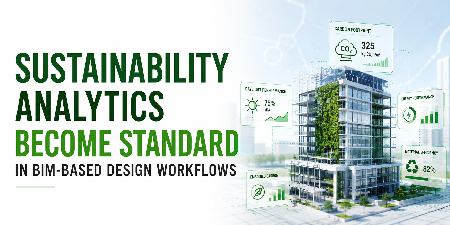 Sustainability Analytics Become Standard in BIM-Based Design Workflows