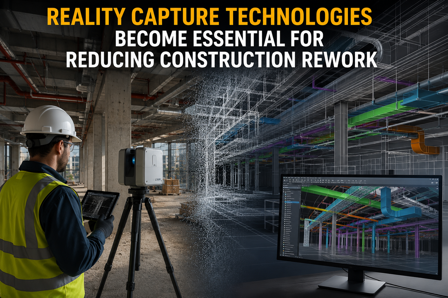 Reality Capture Technologies Become Essential for Reducing Construction Rework