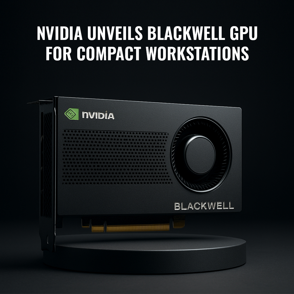 NVIDIA Unveils Blackwell GPUs for Compact Workstations