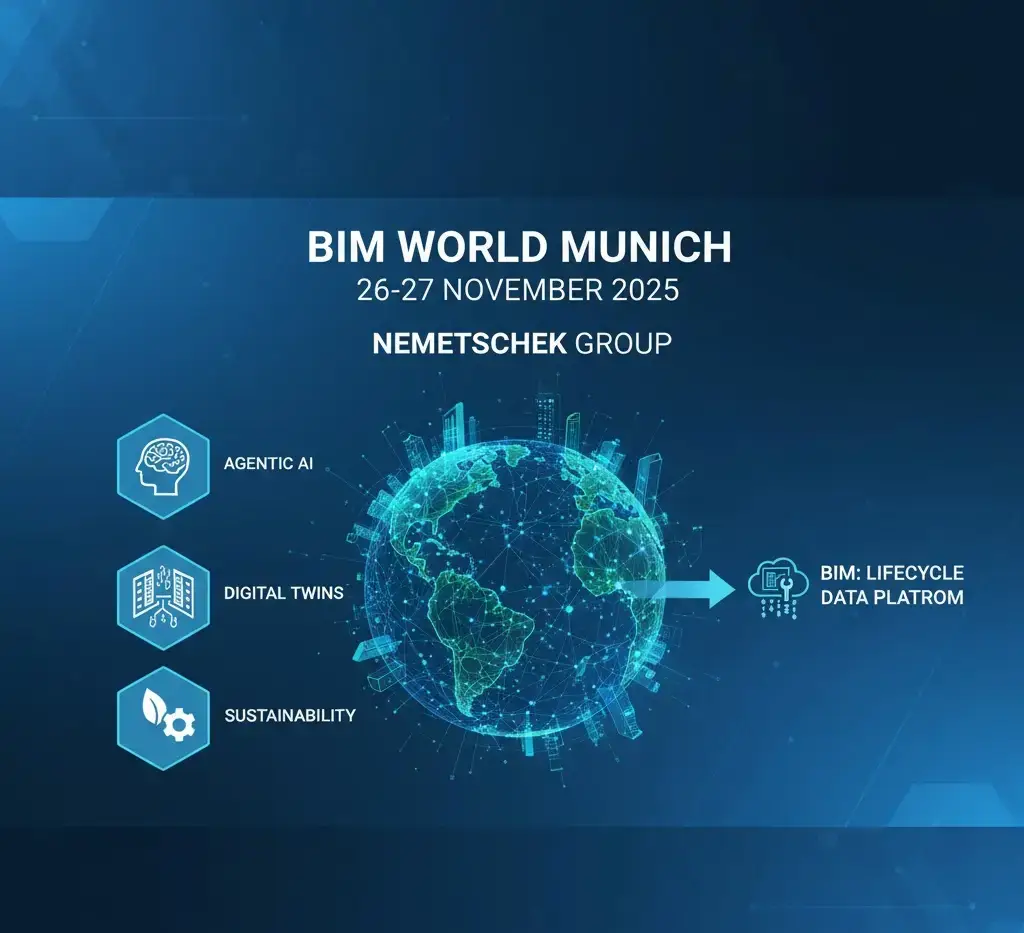 Nemetschek Group Highlights AI & Digital Twins at BIM World Munich 2025