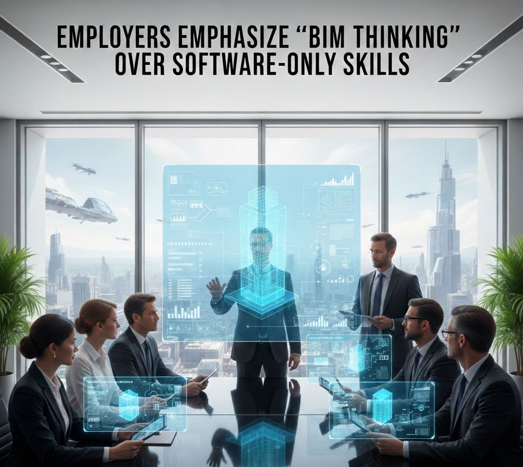 Employers Emphasize “BIM Thinking” Over Software-Only Skills