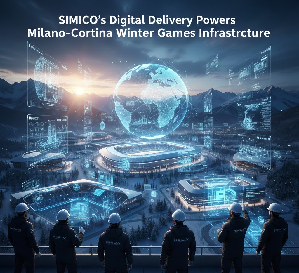SIMICO’s Digital Delivery Powers Milano-Cortina Winter Games Infrastructure