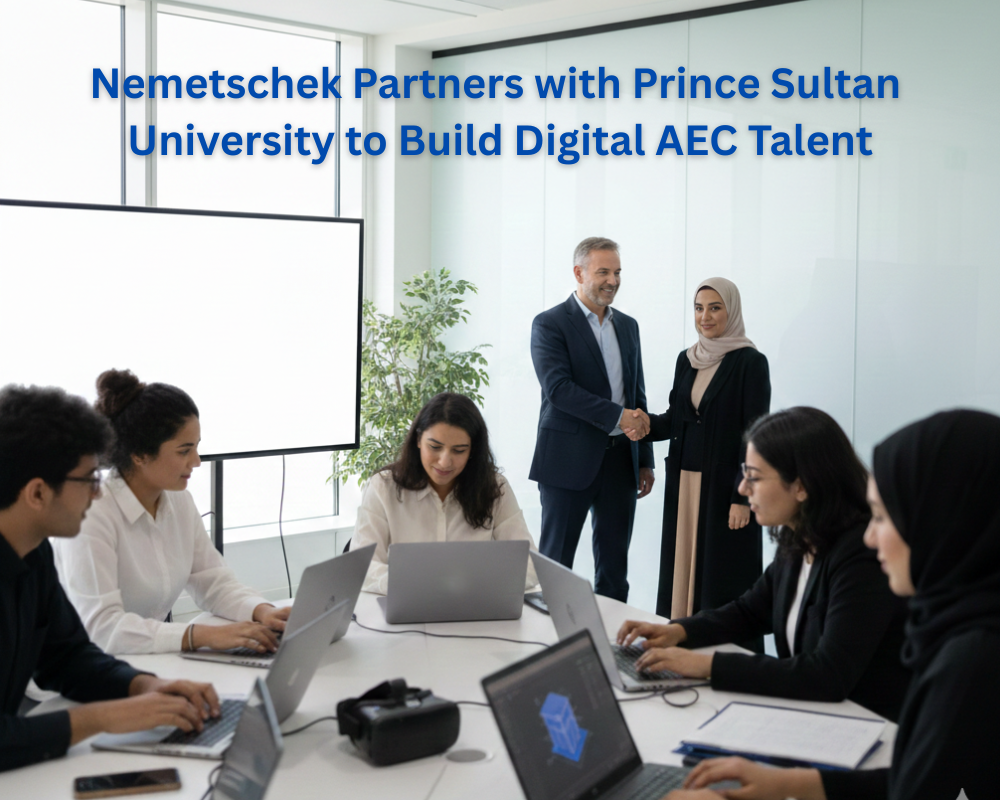 Nemetschek Partners with Prince Sultan University to Build Digital AEC Talent