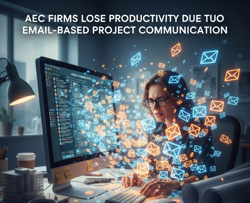 AEC Firms Lose Productivity Due to Email-Based Project Communication