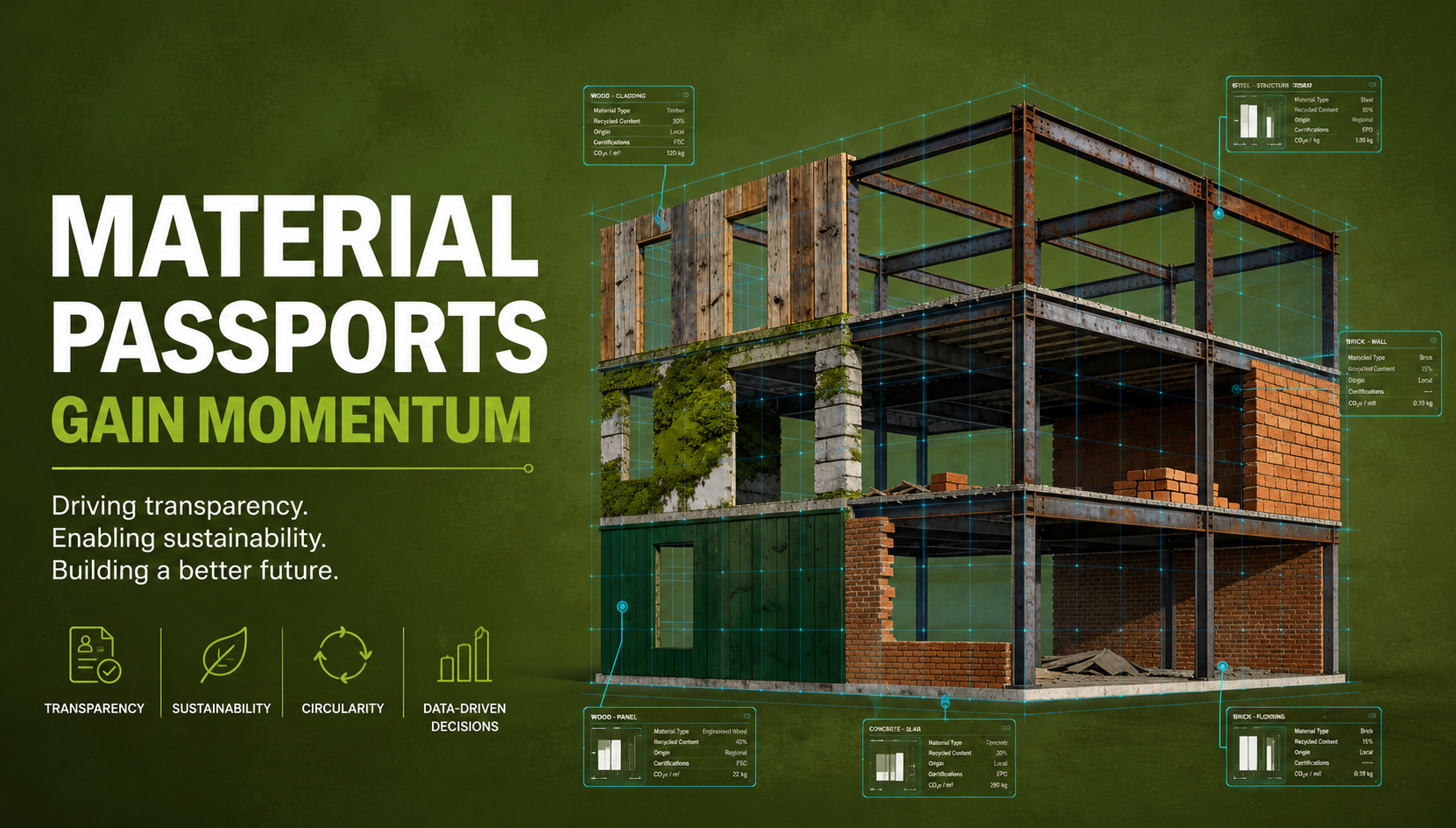 Material Passports Gain Momentum as Circular Construction Moves into the Mainstream