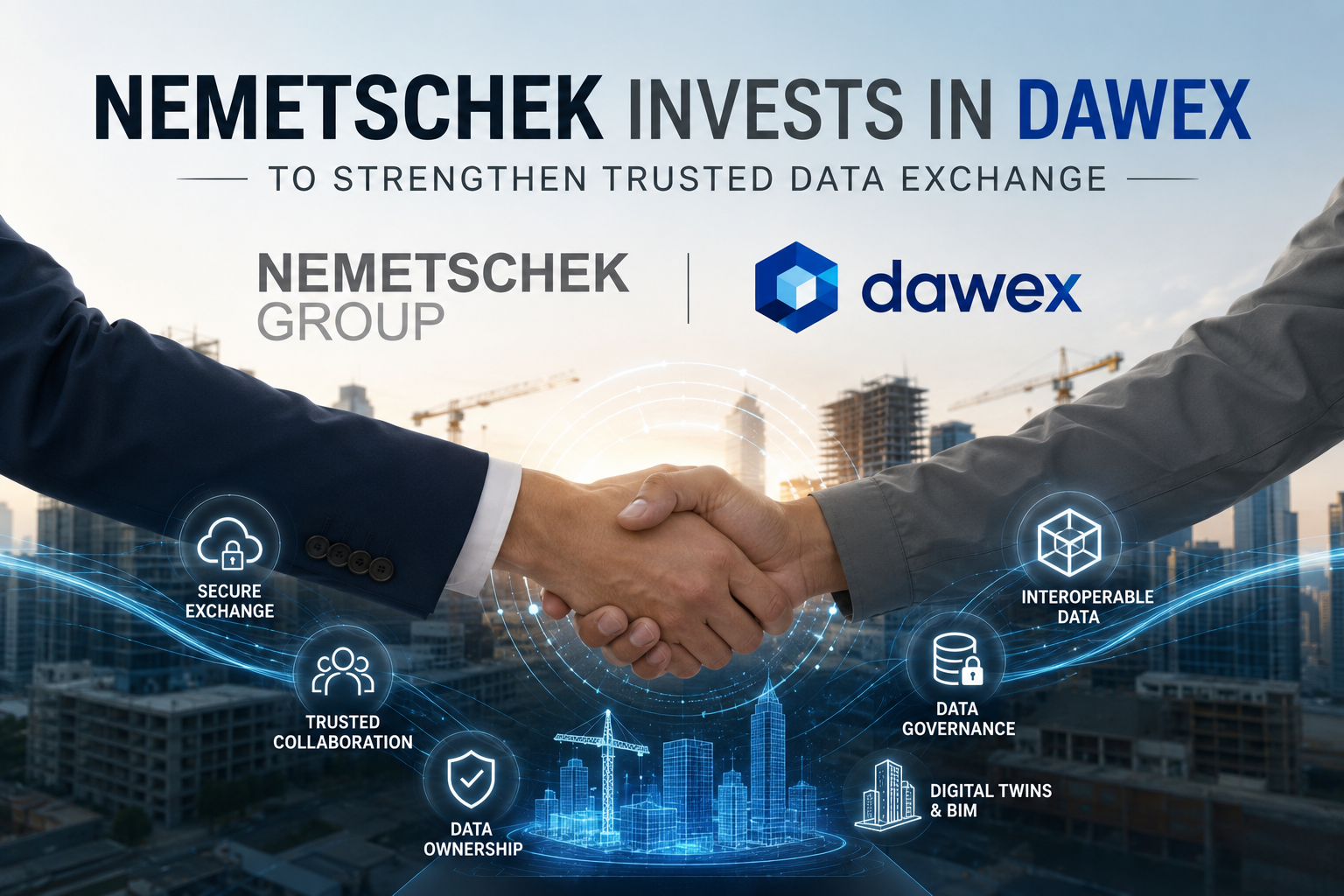 Nemetschek Invests in Dawex to Strengthen Trusted Data Exchange