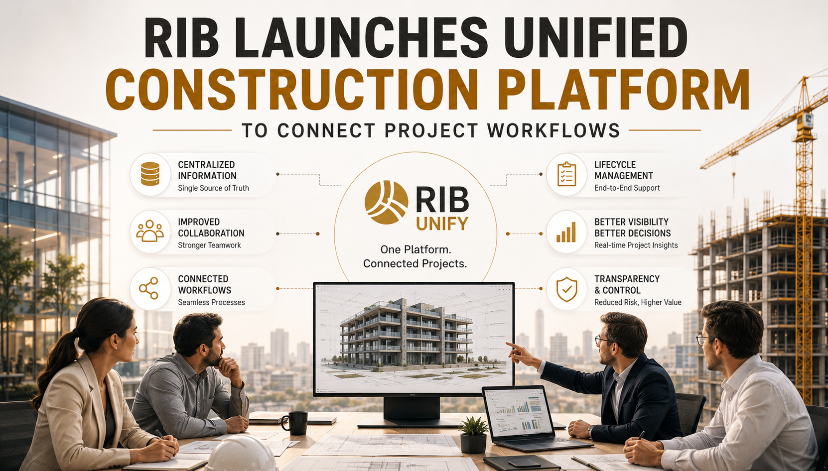 RIB Launches Unified Construction Platform to Connect Project Workflows