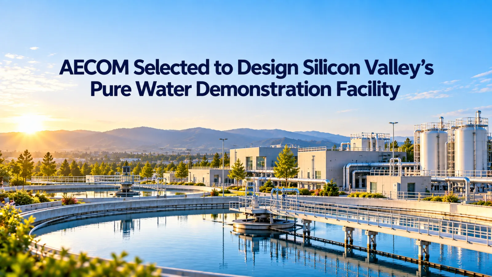 AECOM Selected to Design Silicon Valley’s Pure Water Demonstration Facility