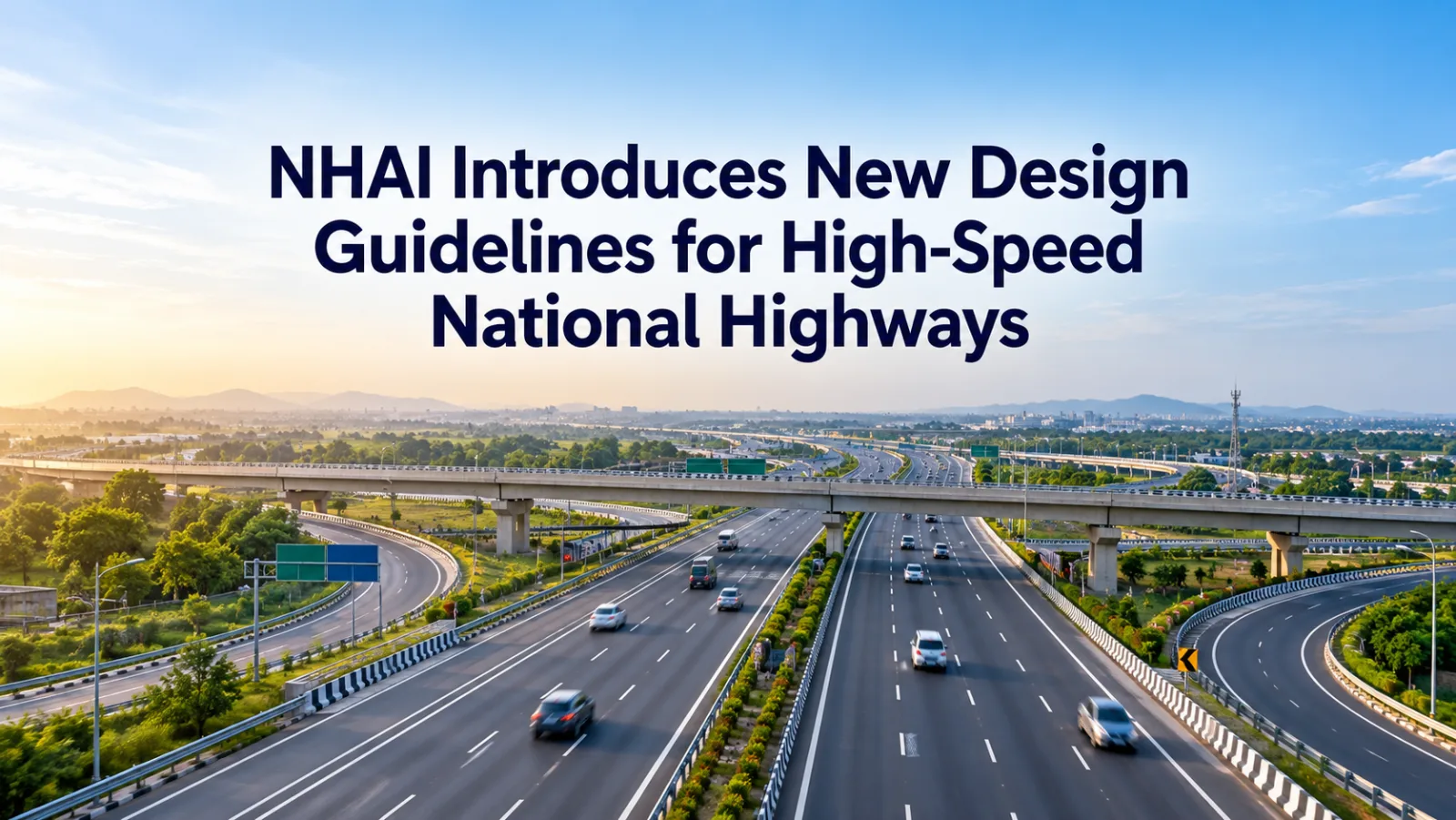 NHAI Introduces New Design Guidelines for High-Speed National Highways