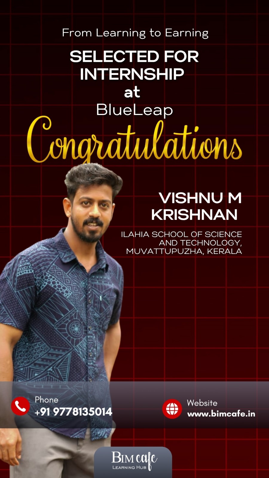 VISHNU M KRISHNAN