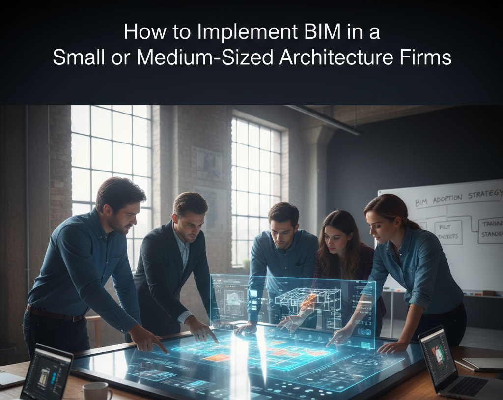 How to Implement BIM in a Small or Medium-Sized Architecture Firms