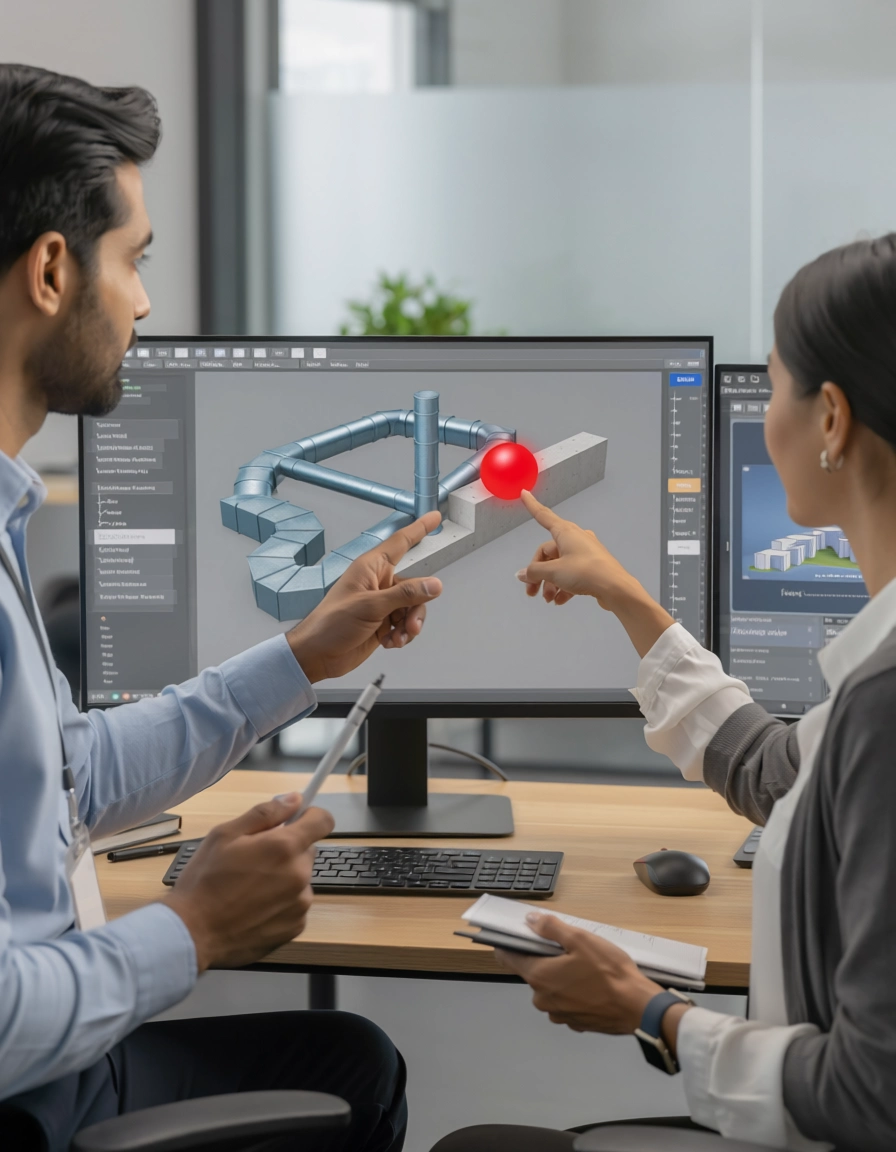 MEP BIM clash detection and coordination using Navisworks