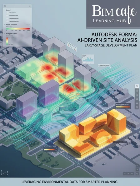 Early-stage planning and design exploration in Autodesk Forma with AI-assisted inputs