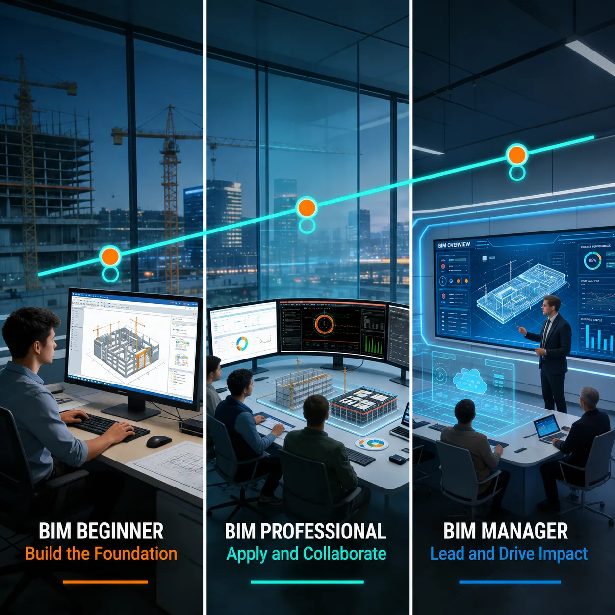 BIM Career Roadmap in 2026: From BIM Fresher to BIM Manager