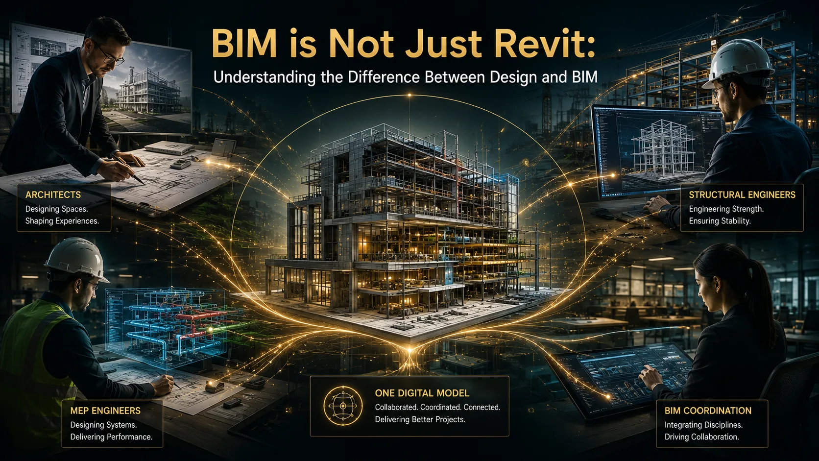BIM is Not Just Revit: Understanding the Difference Between Design and BIM